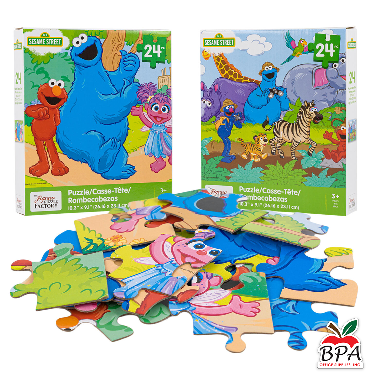 Rompecabeza •  Rompecabezas de 24 piezas "Sesame Street"